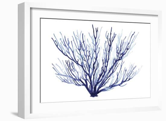 Azure Fan II-null-Framed Art Print