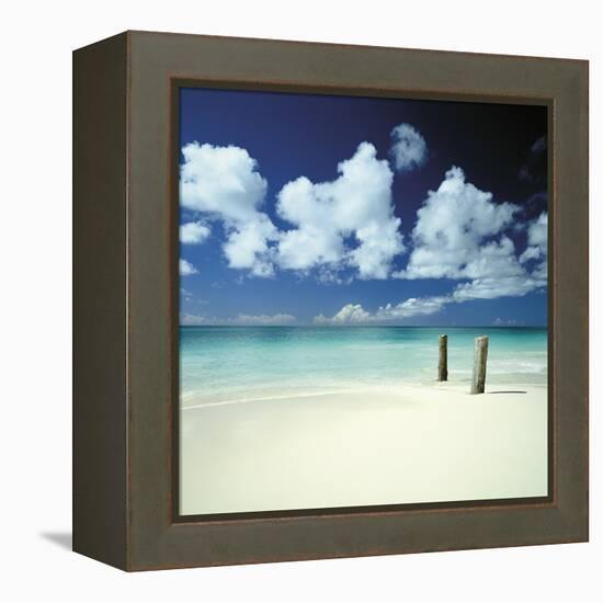 Azure II-Chris Simpson-Framed Stretched Canvas