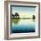 Azure Lake-Robert Charon-Framed Art Print