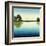 Azure Lake-Robert Charon-Framed Art Print