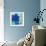 Azure myth-Hyunah Kim-Framed Art Print displayed on a wall