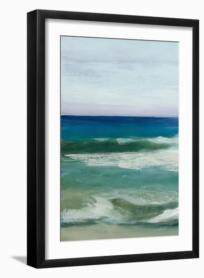 Azure Ocean II-Julia Purinton-Framed Art Print