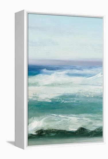 Azure Ocean III-Julia Purinton-Framed Stretched Canvas