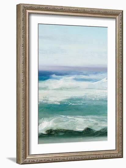 Azure Ocean III-Julia Purinton-Framed Art Print