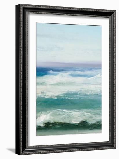 Azure Ocean III-Julia Purinton-Framed Art Print