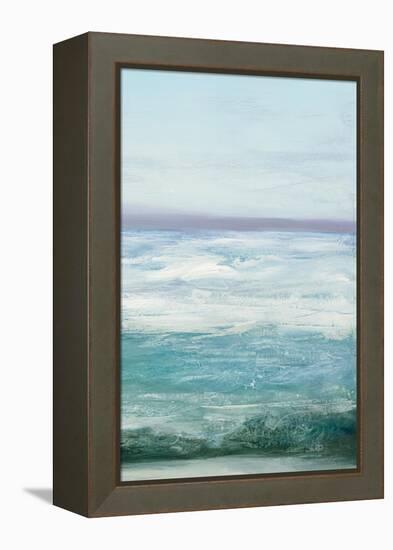 Azure Ocean IV-Julia Purinton-Framed Stretched Canvas