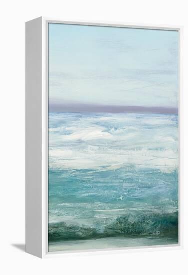 Azure Ocean IV-Julia Purinton-Framed Stretched Canvas