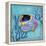 Azure Tropical Fish I-Paul Brent-Framed Stretched Canvas