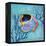 Azure Tropical Fish I-Paul Brent-Framed Stretched Canvas