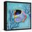 Azure Tropical Fish I-Paul Brent-Framed Stretched Canvas