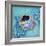 Azure Tropical Fish I-Paul Brent-Framed Art Print