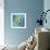 Azure Tropical Fish II-Paul Brent-Framed Premium Giclee Print displayed on a wall