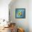 Azure Tropical Fish II-Paul Brent-Framed Stretched Canvas displayed on a wall