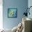 Azure Tropical Fish II-Paul Brent-Framed Stretched Canvas displayed on a wall