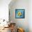 Azure Tropical Fish II-Paul Brent-Framed Stretched Canvas displayed on a wall