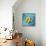 Azure Tropical Fish II-Paul Brent-Framed Stretched Canvas displayed on a wall