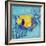 Azure Tropical Fish V-Paul Brent-Framed Art Print