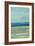 Azure Wave Panel II-Albena Hristova-Framed Art Print