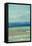 Azure Wave Panel II-Albena Hristova-Framed Stretched Canvas