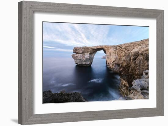 Azure Window, Gozo, Malta-Joana Kruse-Framed Photographic Print