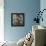 Azure-Terri Burris-Framed Stretched Canvas displayed on a wall