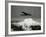 B-17 "Flying Fortess" Bomber over Mt. Rainier, 1938-null-Framed Giclee Print