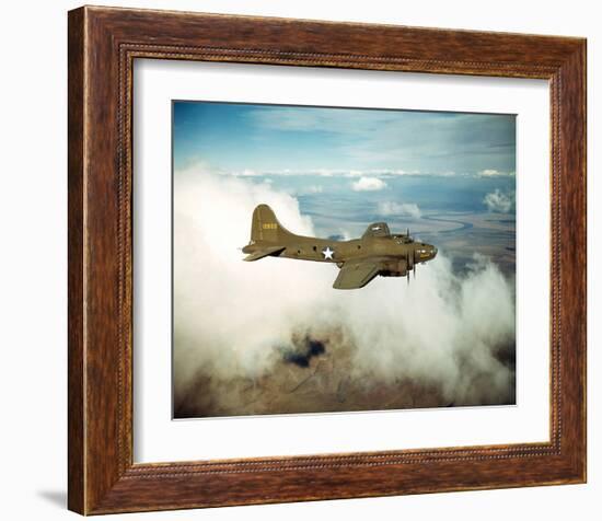 B-17 Flying Fortress Bomber-null-Framed Art Print