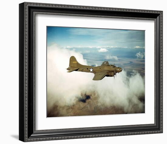 B-17 Flying Fortress Bomber-null-Framed Art Print