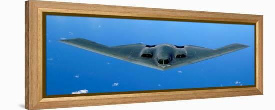 B-2 Spirit Soars Through the Sky after a Refueling Mission-Stocktrek Images-Framed Premier Image Canvas