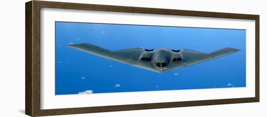 B-2 Spirit Soars Through the Sky after a Refueling Mission-Stocktrek Images-Framed Photographic Print