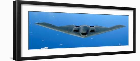 B-2 Spirit Soars Through the Sky after a Refueling Mission-Stocktrek Images-Framed Photographic Print