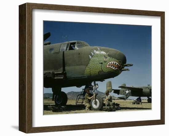 B-24's in Australia-George Silk-Framed Photographic Print