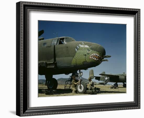 B-24's in Australia-George Silk-Framed Photographic Print