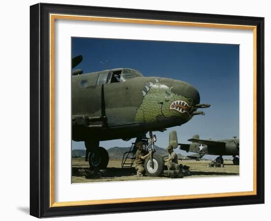 B-24's in Australia-George Silk-Framed Photographic Print
