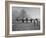 B-29 at Chinese Base, Revving Giant Propellers as it Prepares to Bomb Japan-Bernard Hoffman-Framed Photographic Print