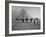 B-29 at Chinese Base, Revving Giant Propellers as it Prepares to Bomb Japan-Bernard Hoffman-Framed Photographic Print