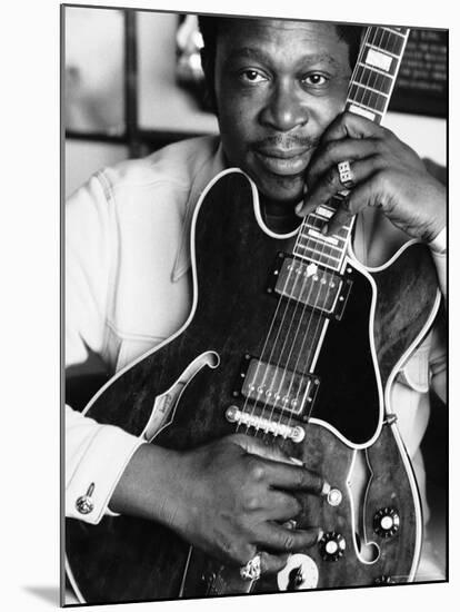 B.B. King-John Shearer-Mounted Premium Photographic Print