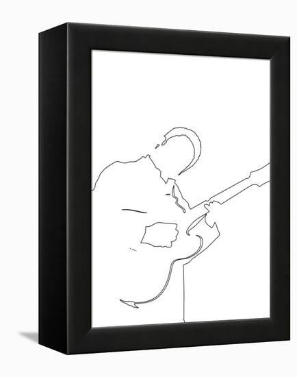 B.B. King-Logan Huxley-Framed Stretched Canvas