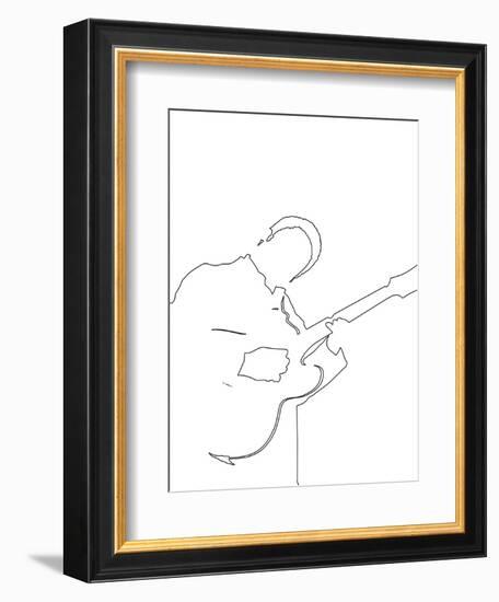 B.B. King-Logan Huxley-Framed Art Print