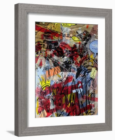 B-Blang!-Dan Monteavaro-Framed Giclee Print