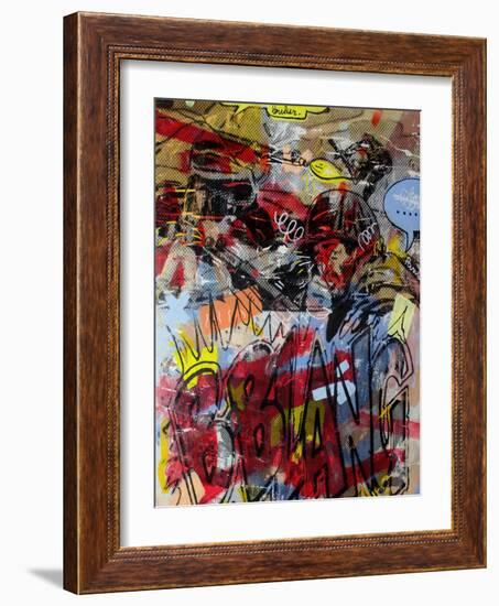 B-Blang!-Dan Monteavaro-Framed Giclee Print