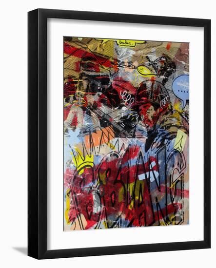 B-Blang!-Dan Monteavaro-Framed Giclee Print