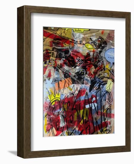 B-Blang!-Dan Monteavaro-Framed Giclee Print