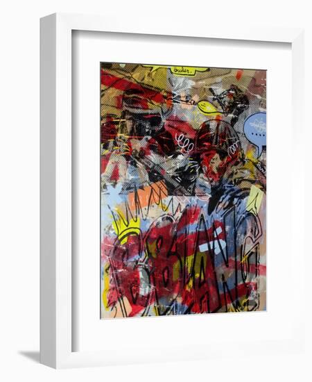 B-Blang!-Dan Monteavaro-Framed Giclee Print