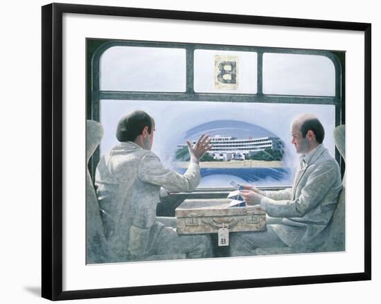 B Block, 1978-Graham Dean-Framed Giclee Print