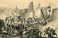 The Last Effort of Tippoo Saib at Seringapatam, 1799-B Clayton-Framed Giclee Print