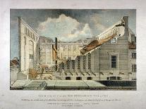 View of the (Propose) Western Archway of the Thames Tunnel, London, C1831-B Dixie-Giclee Print