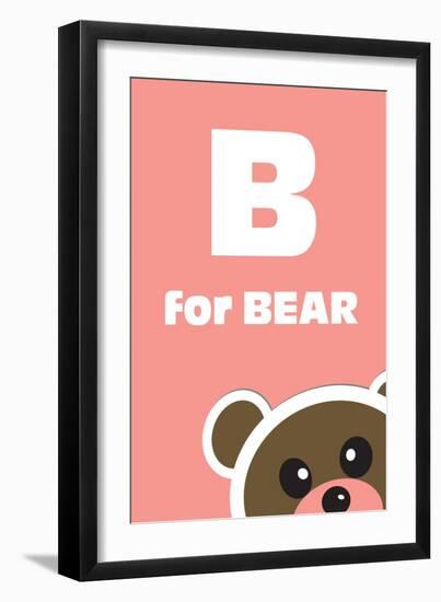 B For The Bear-Elizabeta Lexa-Framed Art Print