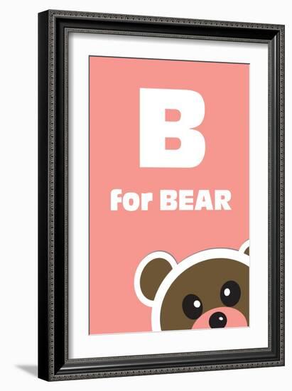 B For The Bear-Elizabeta Lexa-Framed Art Print