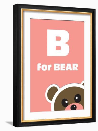 B For The Bear-Elizabeta Lexa-Framed Art Print